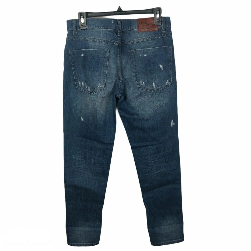 One Teaspoon Distressed Awesome Baggies Jeans - Image 2