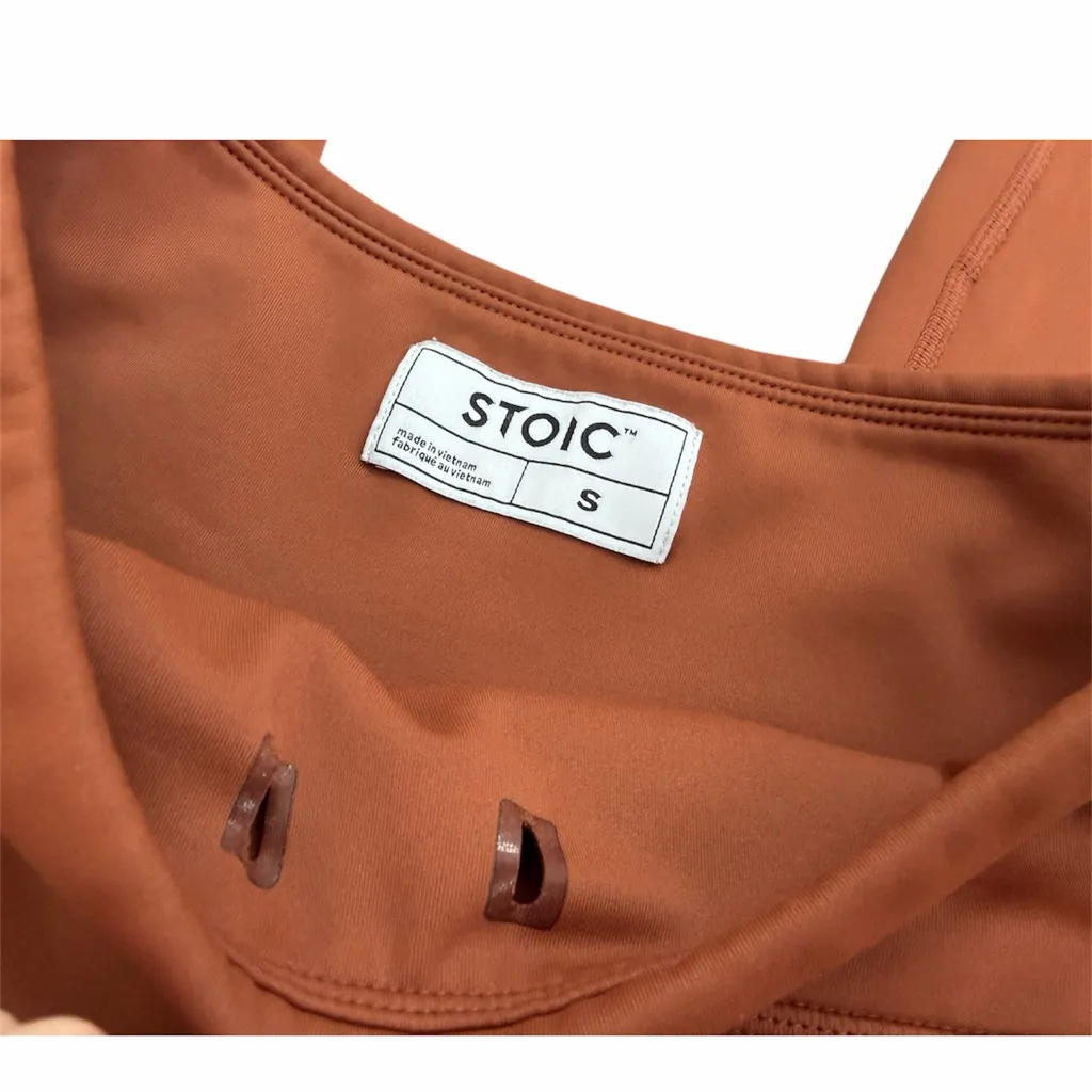 Stoic Fleece Lined Leggings Brown - Image 3