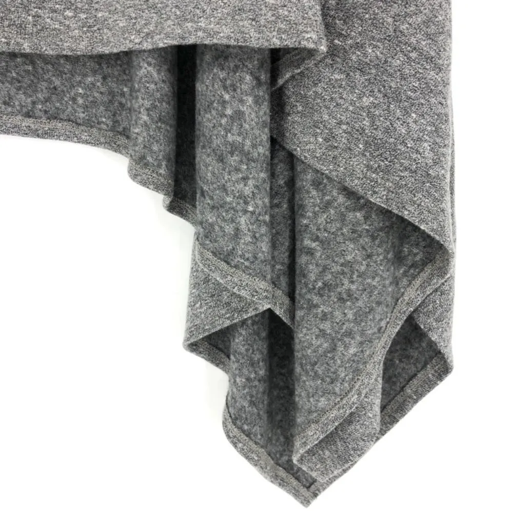 Lanston Oversized Sweater Vest Grey Small Gray - Image 5