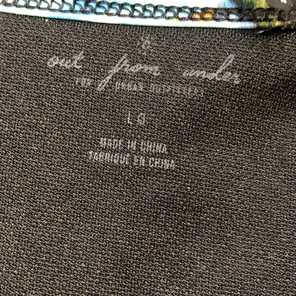 NWOT Out from Under Tropical Leaf Print Bikini Bottoms L - Image 4