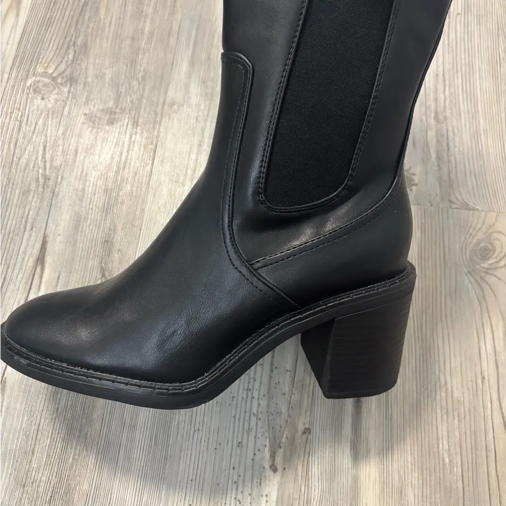 Dream Pairs Black Block Heel Chelsea Ankle Boots Size 9.5 NWOT - Image 7