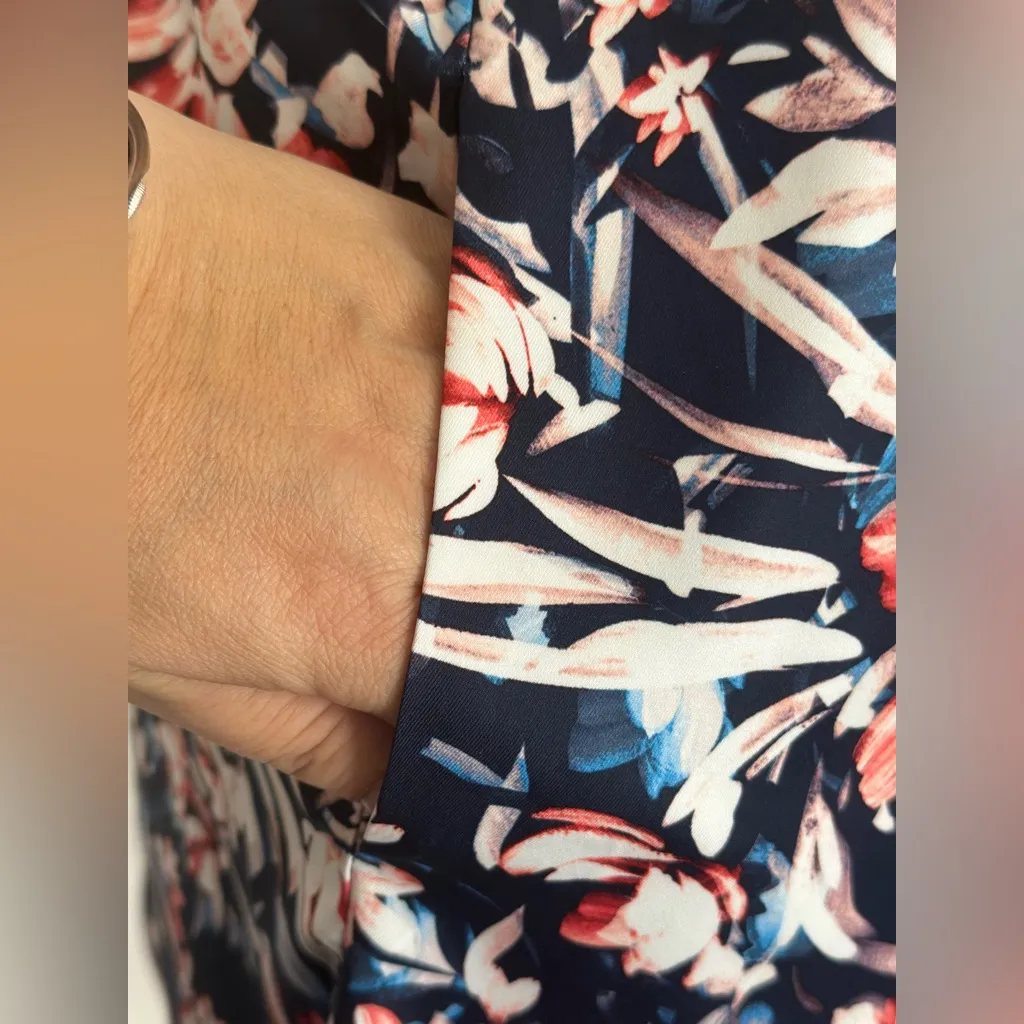 St. John's Bay Floral Tie-Waist Skort with Side Pockets (1032) - Image 7