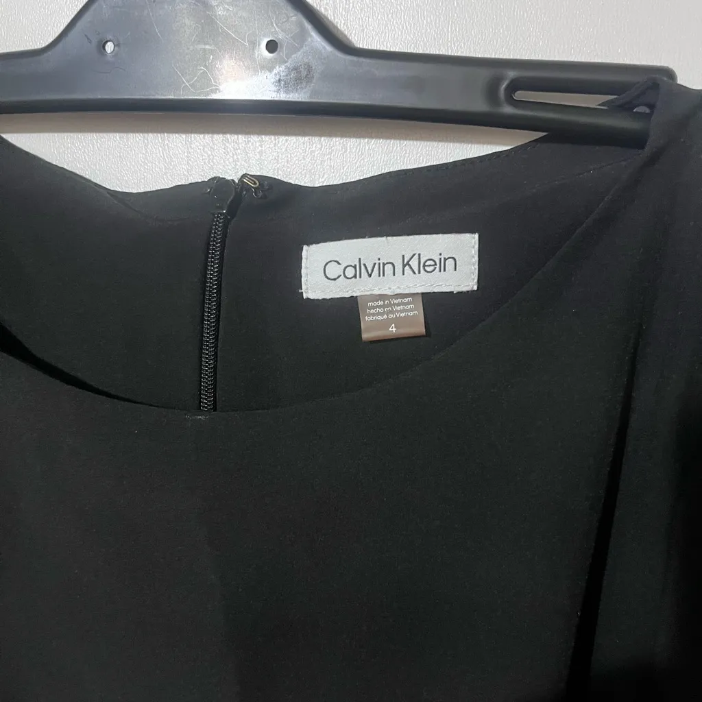 Calvin Klein Olive Romper | Minimalist Chic Utility Style | Size 4 - Image 3