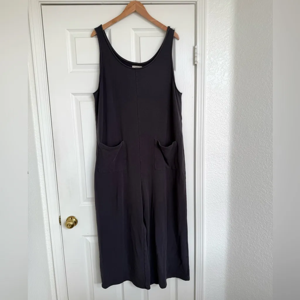 Madewell Superbrushed Pull On Jumpsuit Size XL Gray - Image 4