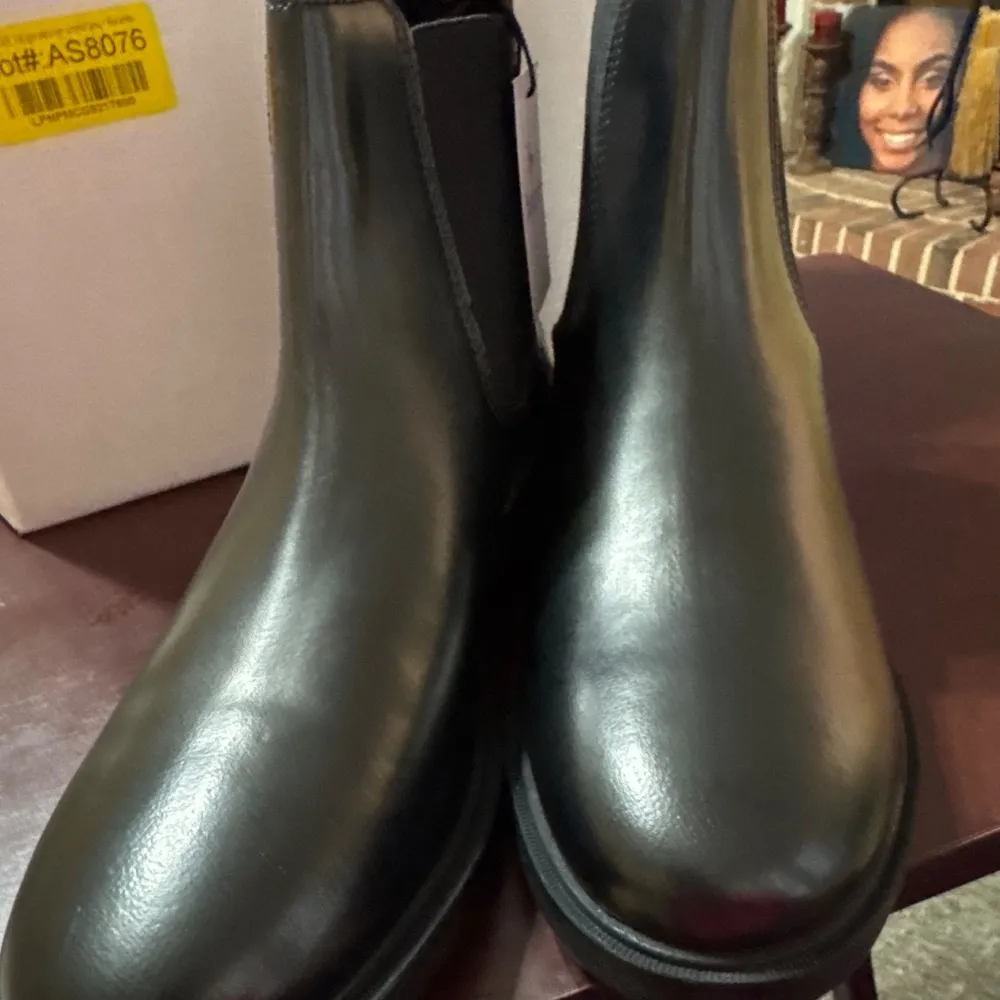 HORZE Signature Paddock Boots Black Size 7.5 - Image 6