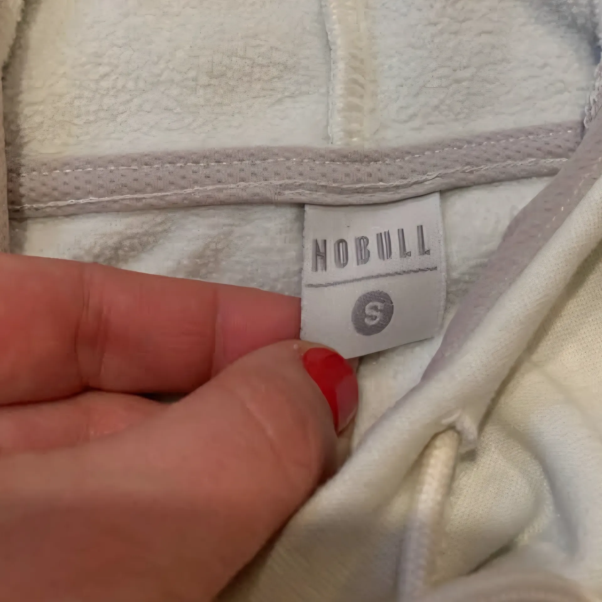 NOBULL Ivory Cream Sleeveless Hoodie Gym Training Vest Crossfit Yoga - Image 7