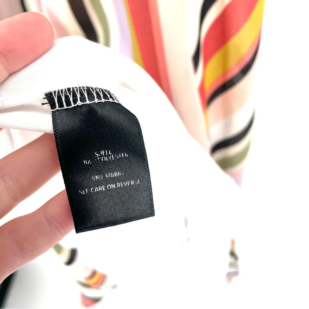 TORRID Midi Chiffon Pleated Lined Striped Tank Top Dress - Image 9