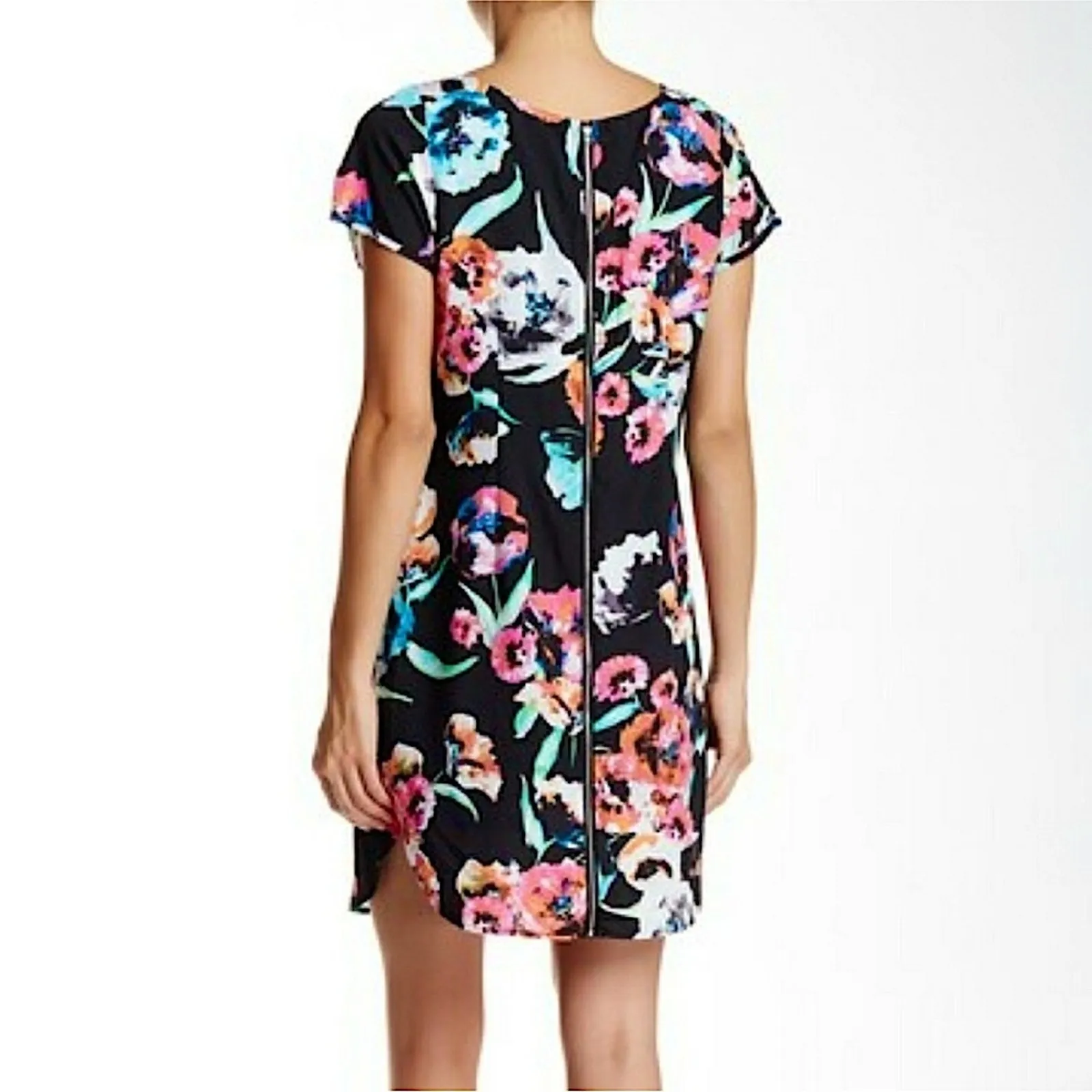 Yumi Kim Elana Mini Dress in Dark Floral Dreamer Print Size Medium - Image 2