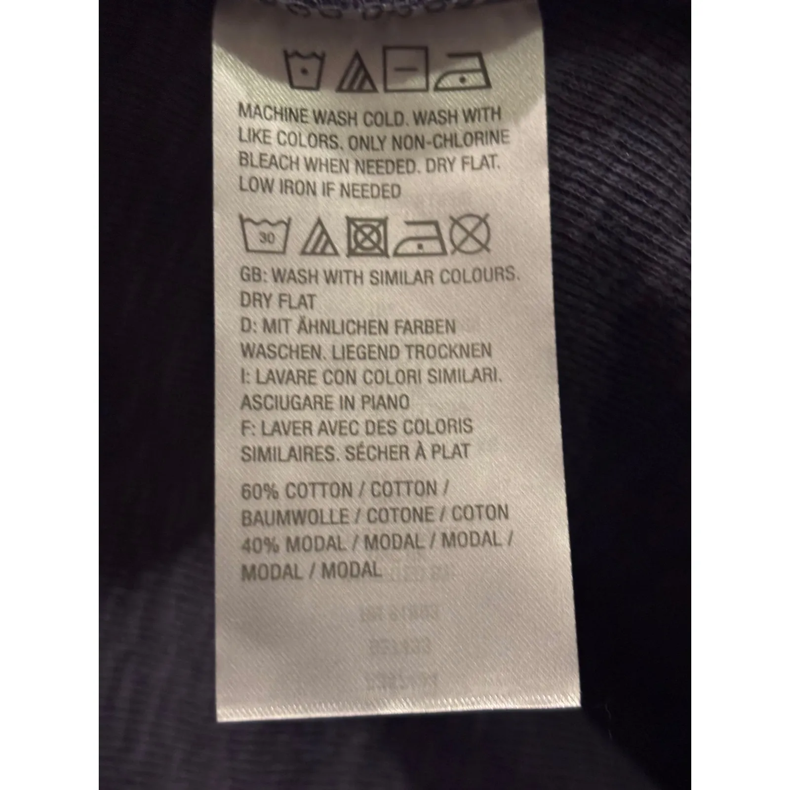 LOGO Cardigan Sweater Duster Gray Open Front Long Sleeve Women - Image 6