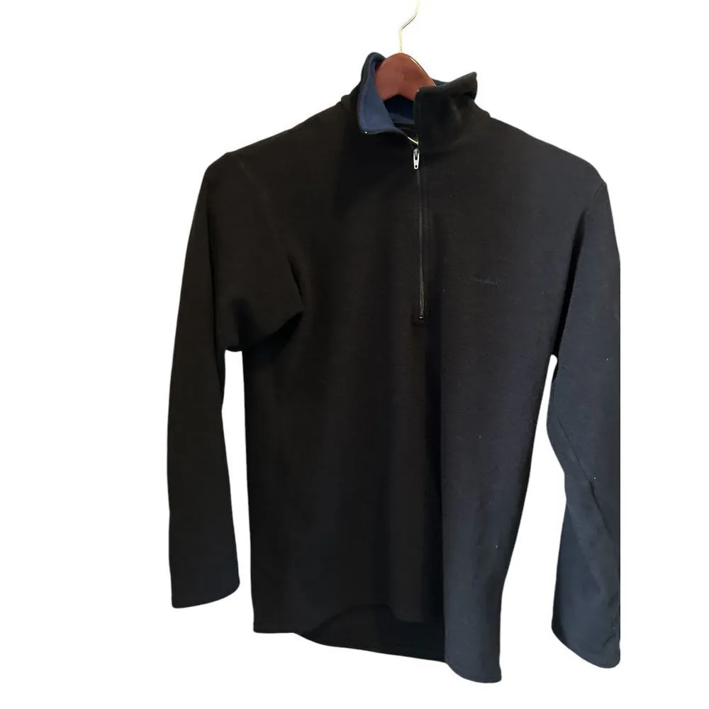 Elegant Black Half-Zip‎ Pullover Sweater for Women Casual Chic Comfort - Image 3