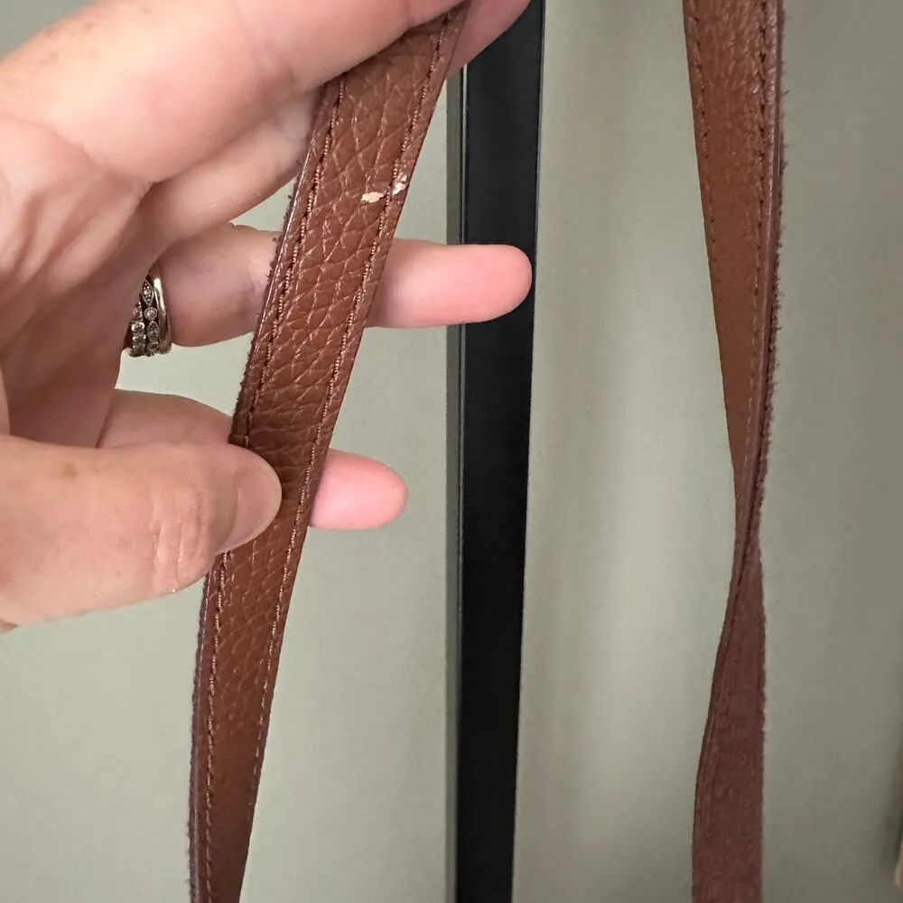 Fossil Karli Crossbody Cognac 100% Leather - Image 5