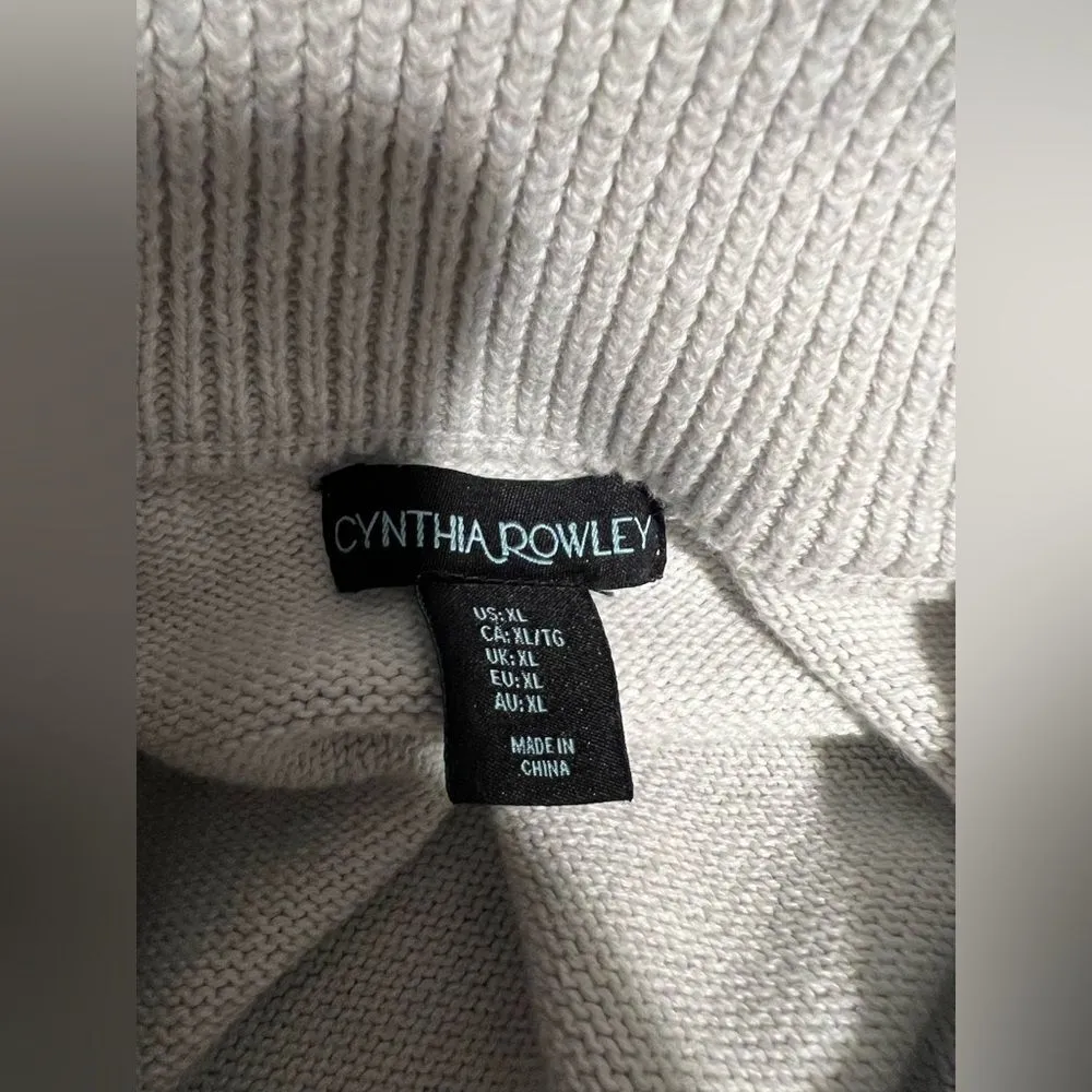 Cynthia Rowley knitted sweater . Size XL - Image 4