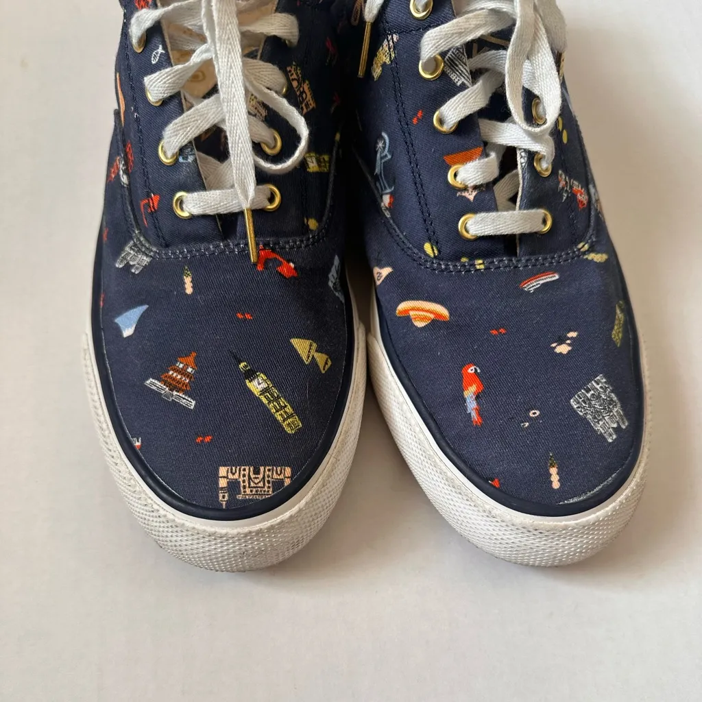 Keds Riffle paper co. Anchor wanderlust patterned sneaker size 8.5 - Image 3