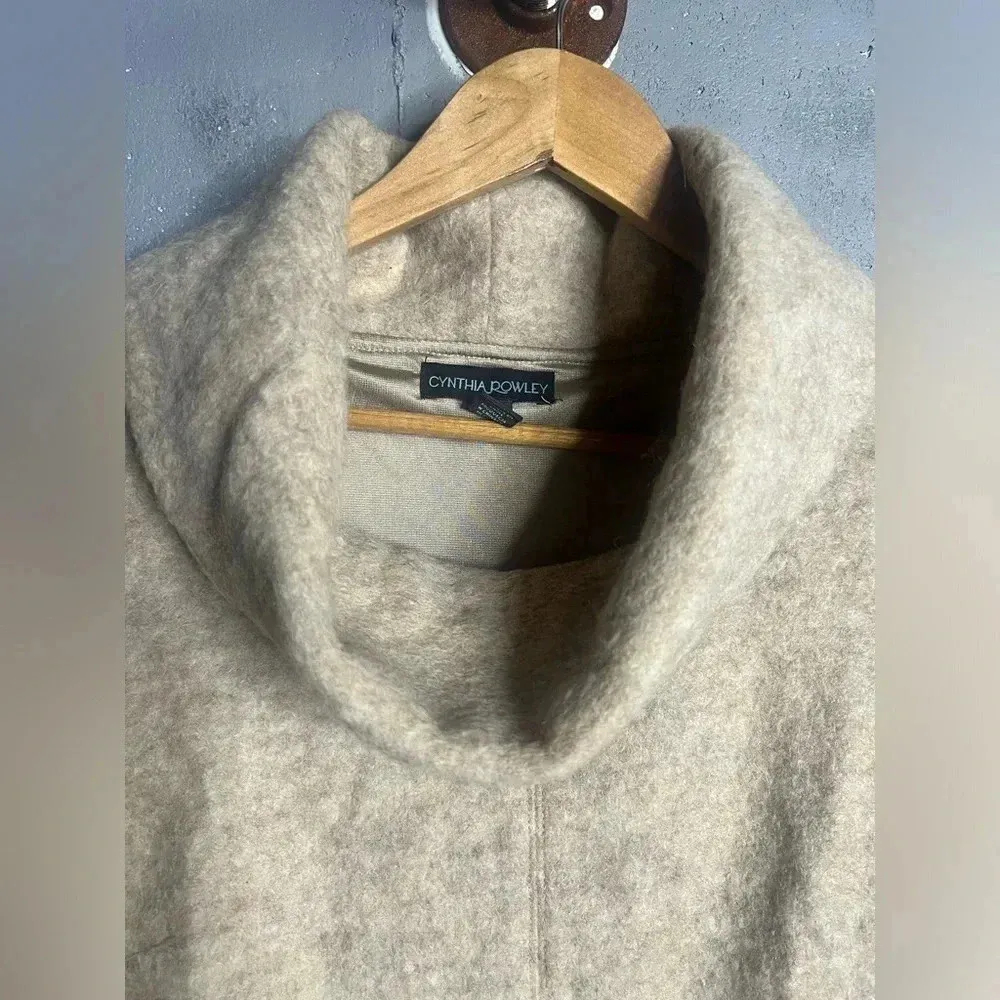 NWOT! Cynthia Rowley Sweater Dress w/Cowlneck - Size small - Mohair/Wool - Image 7