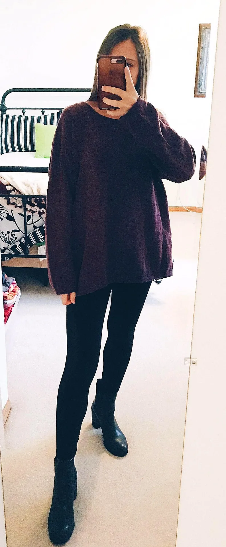 Purple Thermal Long sleeve Size L - Image 2