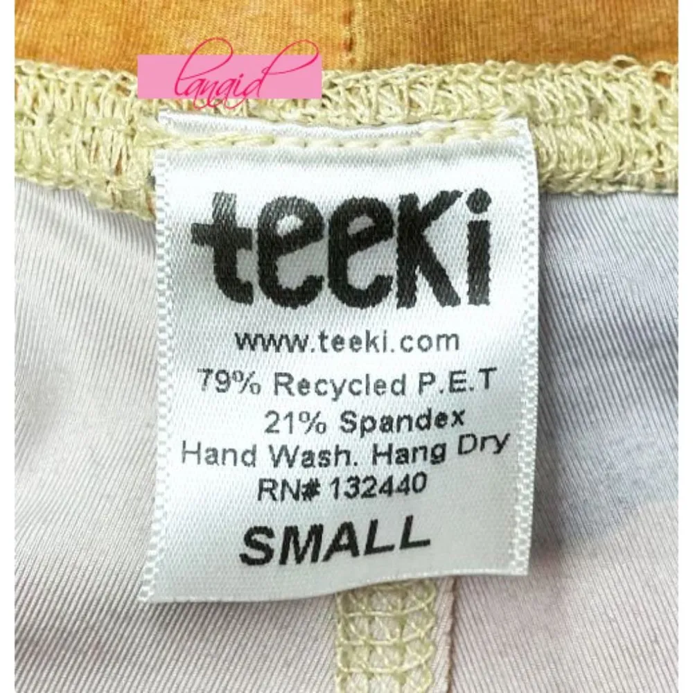 Coyote Moon Hot Pants Dusk High-Rise Waist Wolf Desert Cactus Skinny Yoga - Image 7