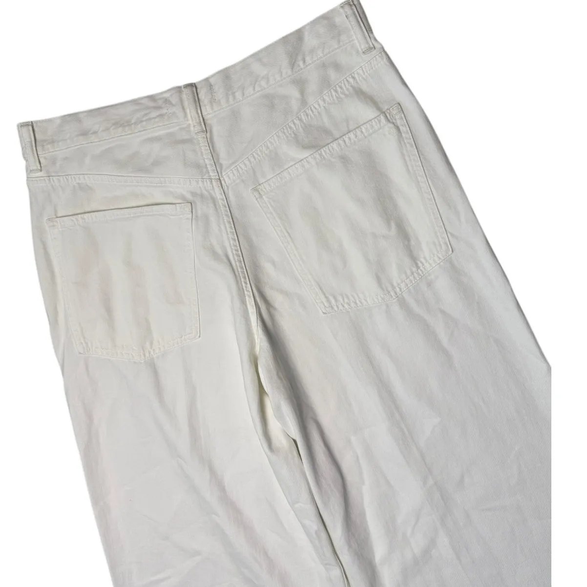 Madewell True White High-Waist Superwide-Leg‎ Super Soft Jeans Size 30 - Image 10
