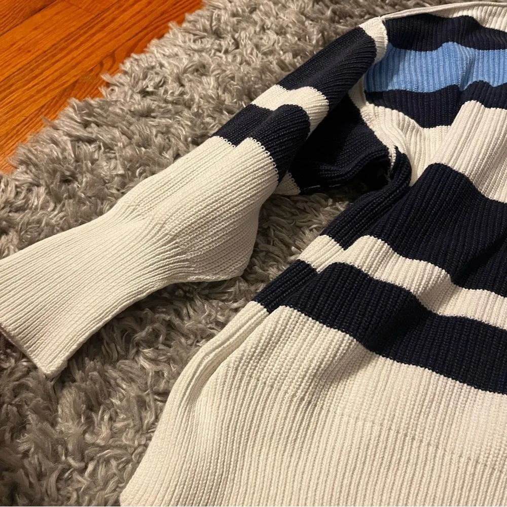 Aerie knit quarter half zip sweater size xl - Image 3