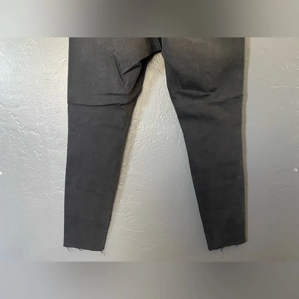 Gap Factory Black Distressed Jeans Size 31 Regular - Image 7