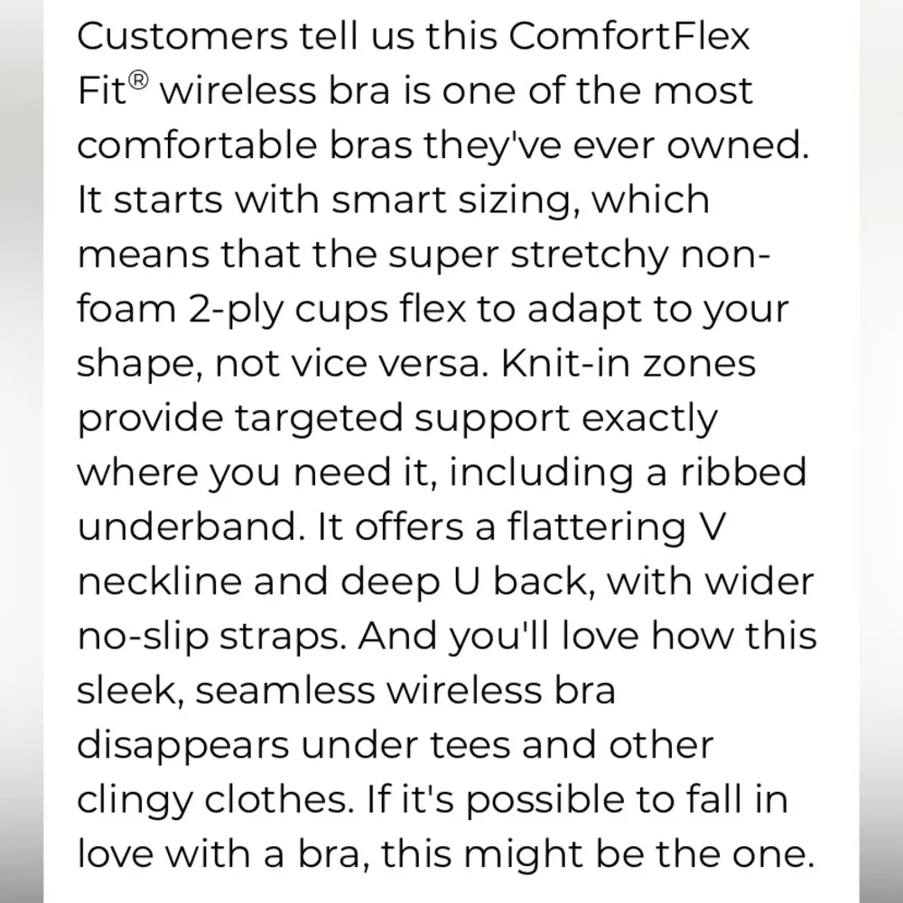 Bali Nude DF3484 Wire Free Comfort Revolution Unlined Bra NEW M - Image 8