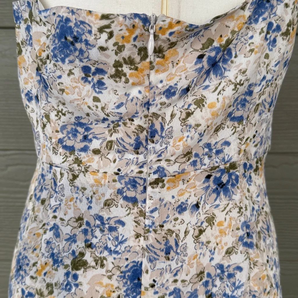 En Saison Floral Midi Slip Dress - Image 9