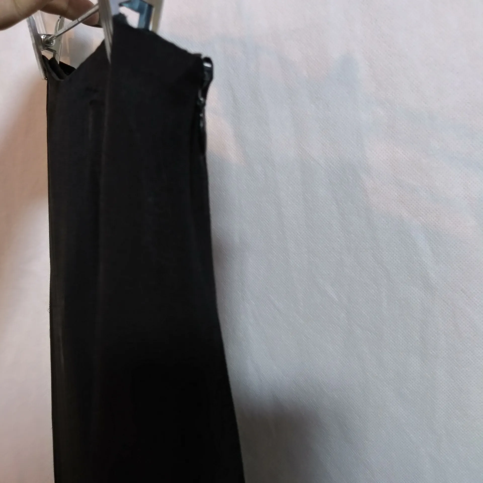 Willi Smith Elegant Black Silk Skirt with Pink Embroidery Beading Y2k Feminine 8 - Image 5