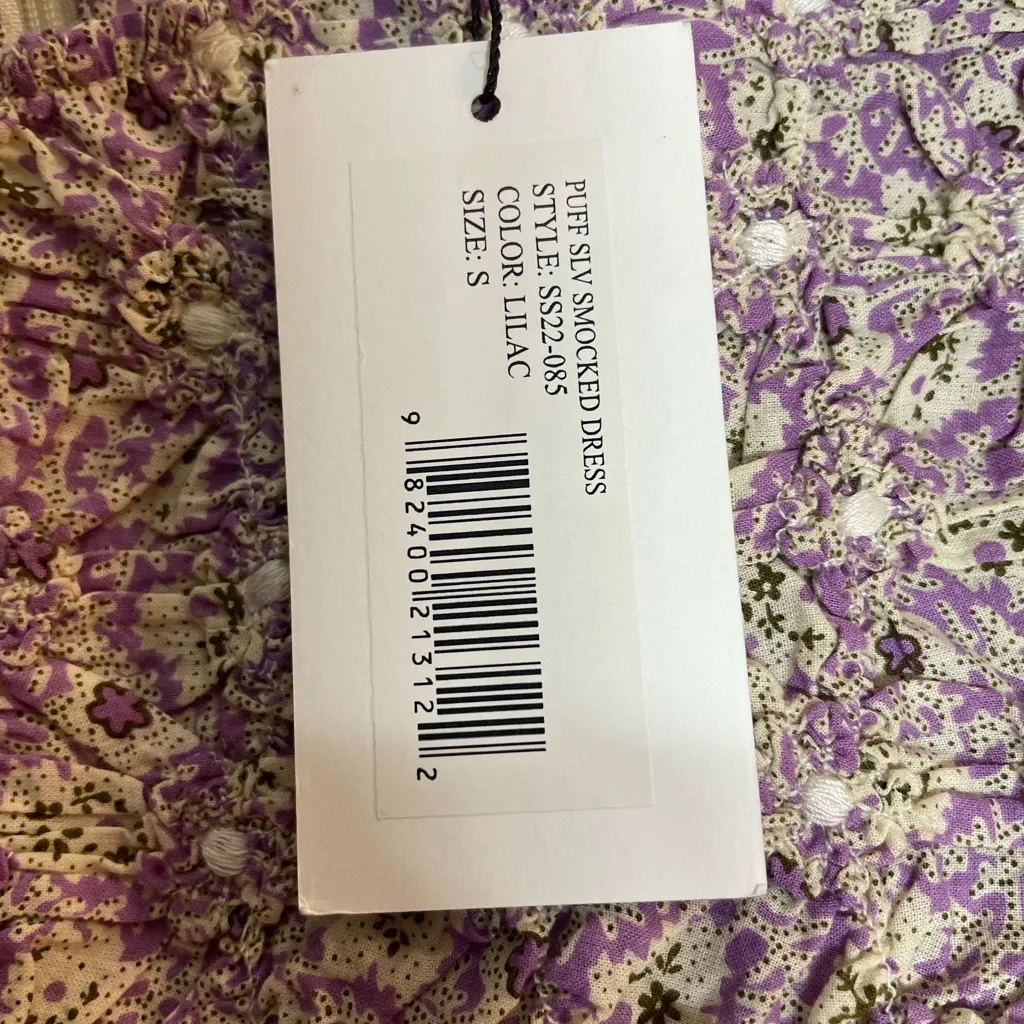 NWT Sea New York Purple Floral Mini Dress - Image 8