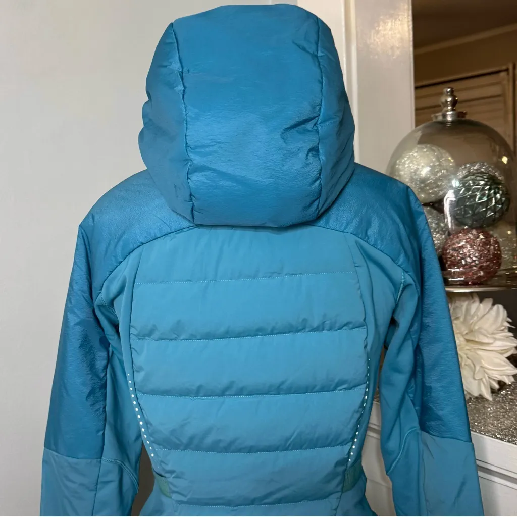 Lululemon  Down For It All Jacket Winter Coat Oceanic Size 6 Small - Image 7