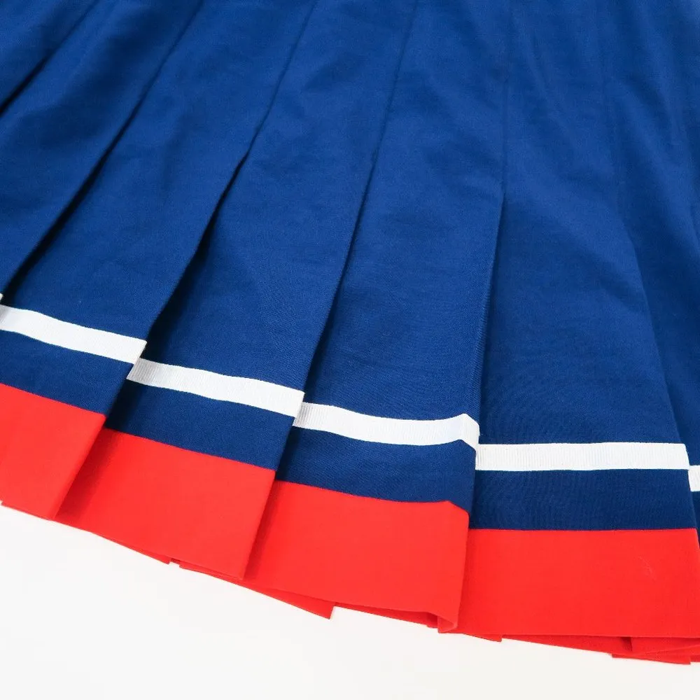 Vintage 80s Quantum Sport Pleated Tennis Skirt Size XS - Image 2