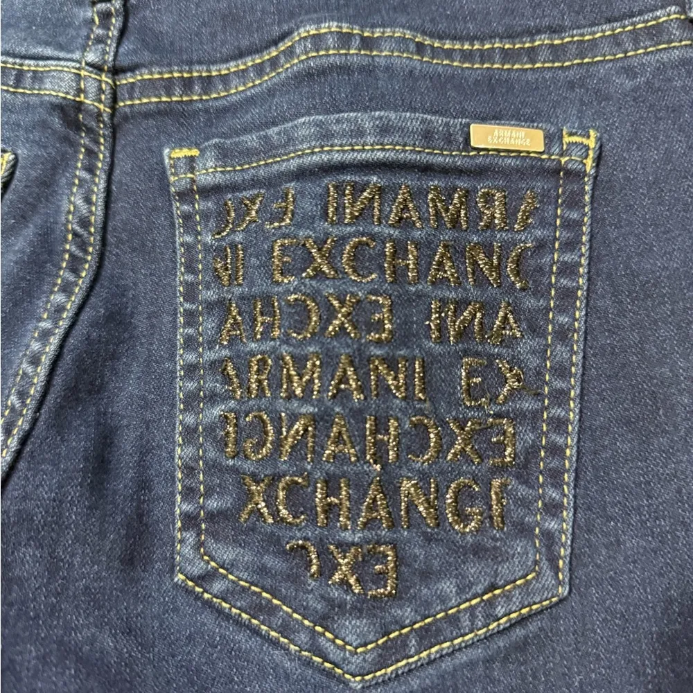 👖🔜 Armani Exchange Blue Skinny Jeans Classic Style - Image 5