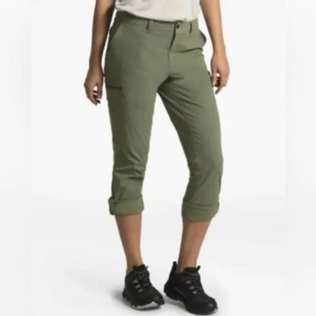 The North Face Women’s Wandur Hike Pants color green in size 6 - Image 7