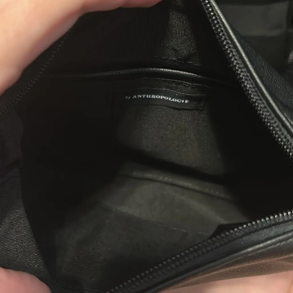 NWOT Anthropologie Black Toiletry Bag - Image 3