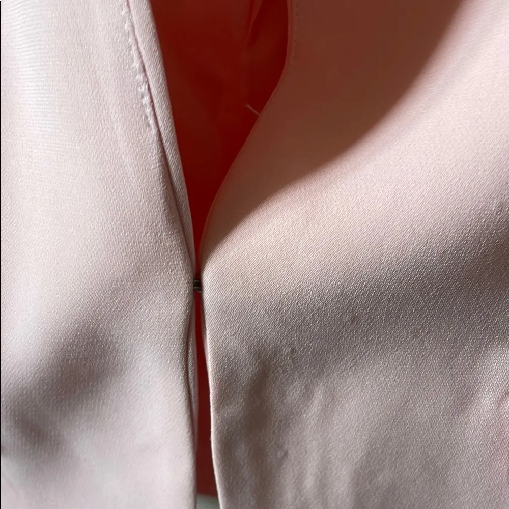 JustFab Women’s Pastel Pink Blazer Jacket w/ Shoulder Pads - Size Medium - Image 4