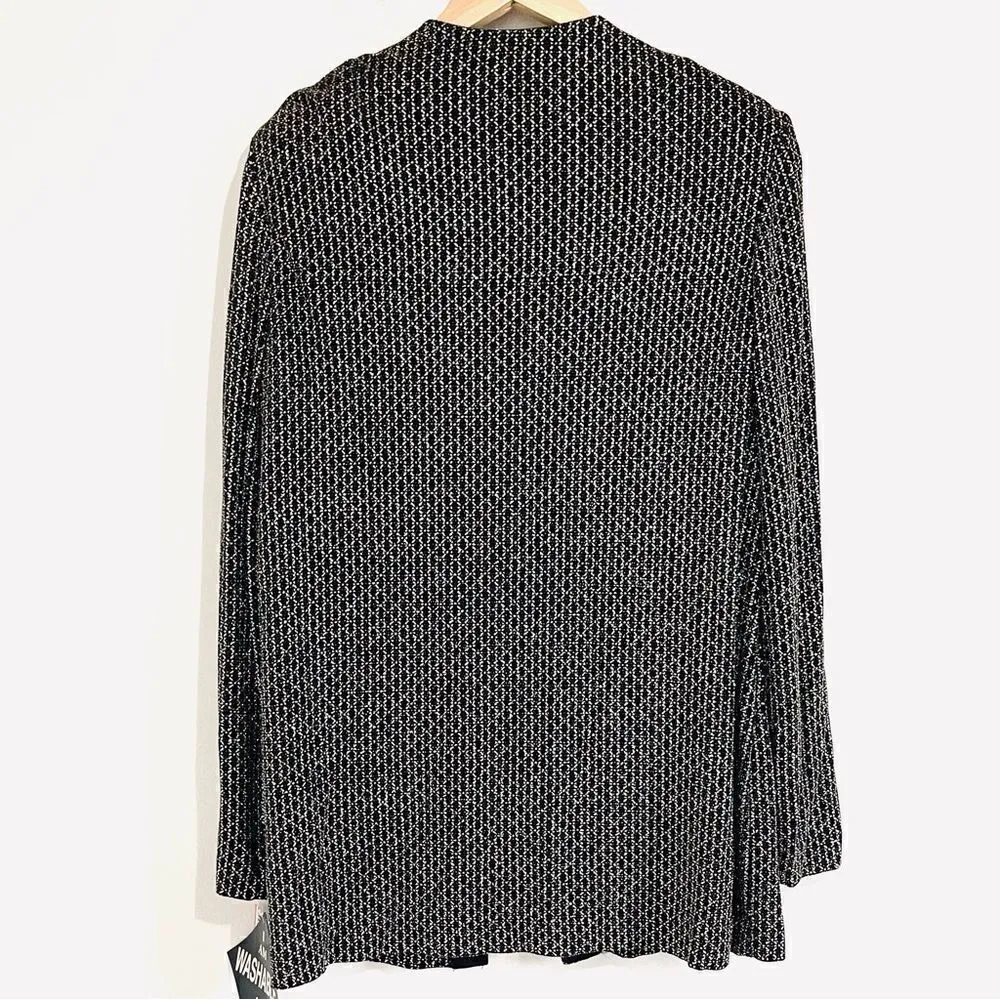 NWT Vintage Deadstock R&M Richards by Karen Kwong Metallic Velour Jacket - 14 - Image 2