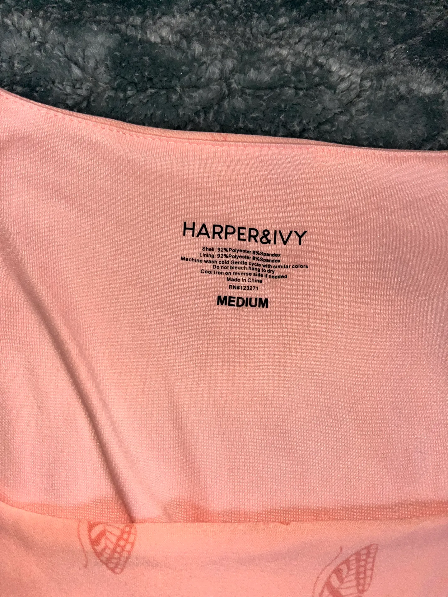 NWT Pink Baby Tee Square Neck Long Sleeve Butterfly’s  - Image 6