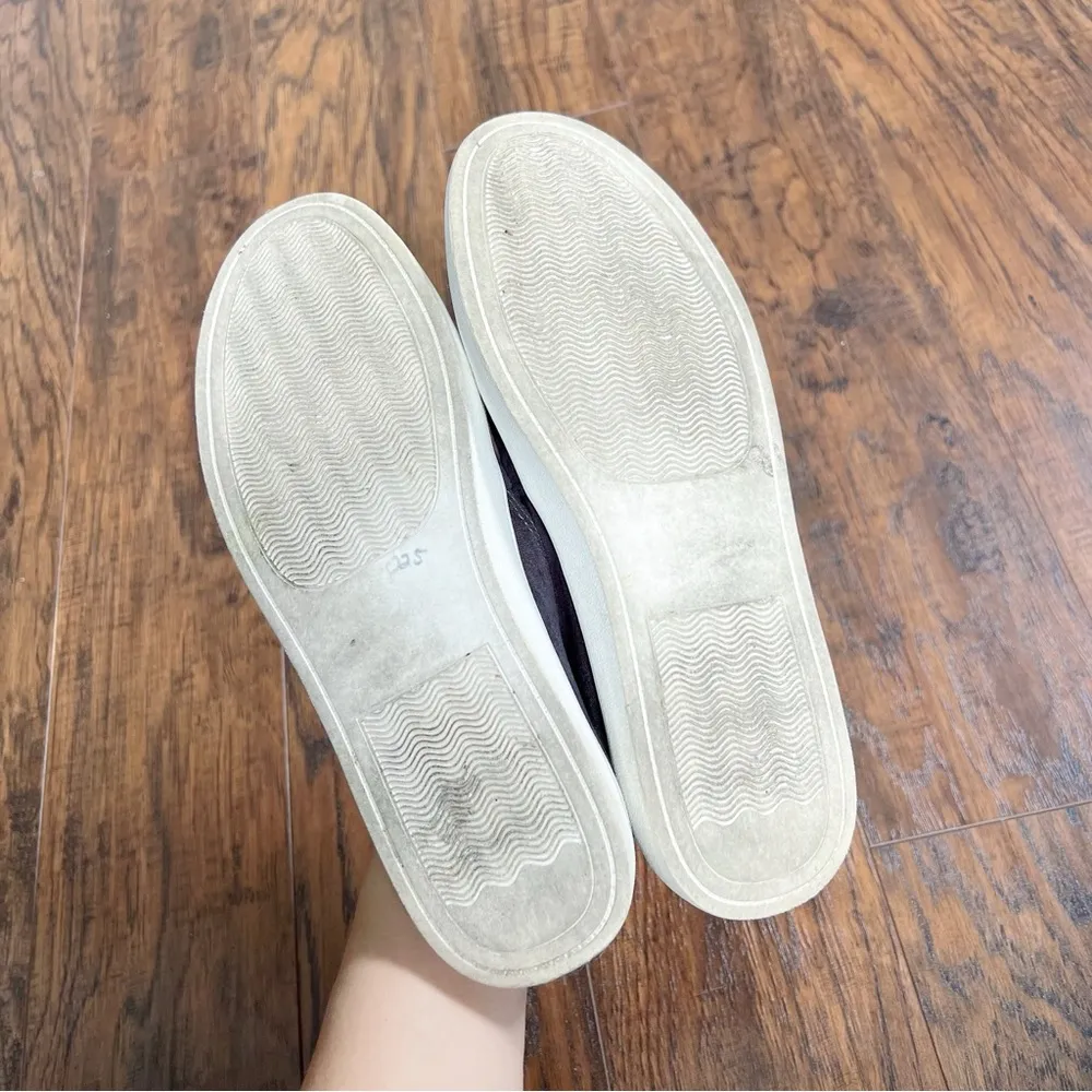 Steve Madden • Fayna Sneaker slip on flatform faux suede grey - Image 10