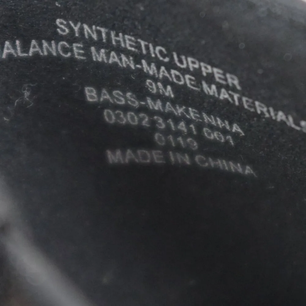 Ladies' Bass Makenna Open Toed Black Wedges 9M Size 9 - Image 2