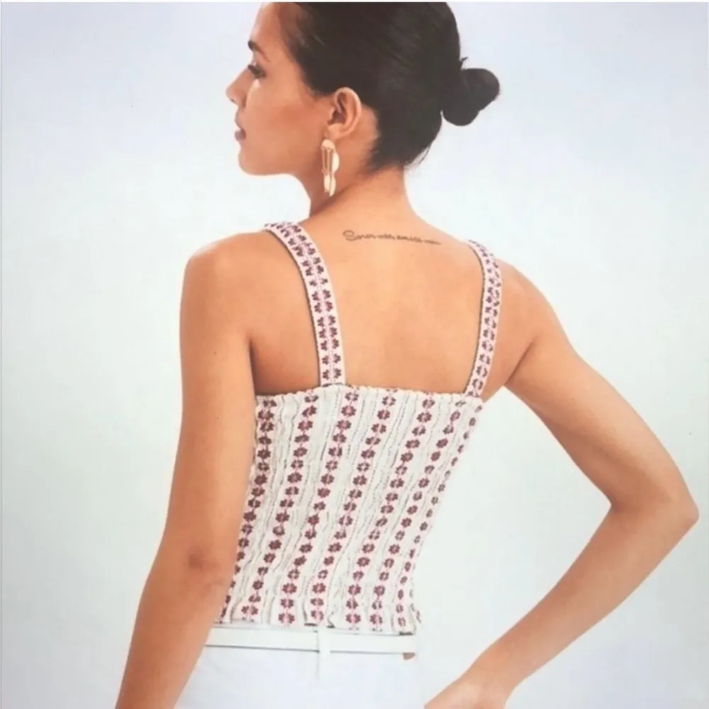 smocked tank top - Image 2