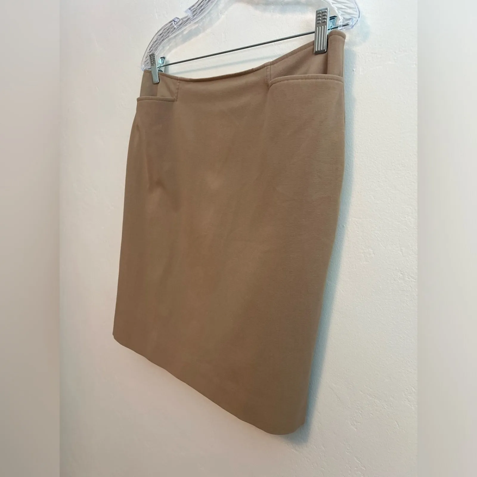 Apostrophe Essentials Tan Women’s Skirt Size: 12 - Image 3