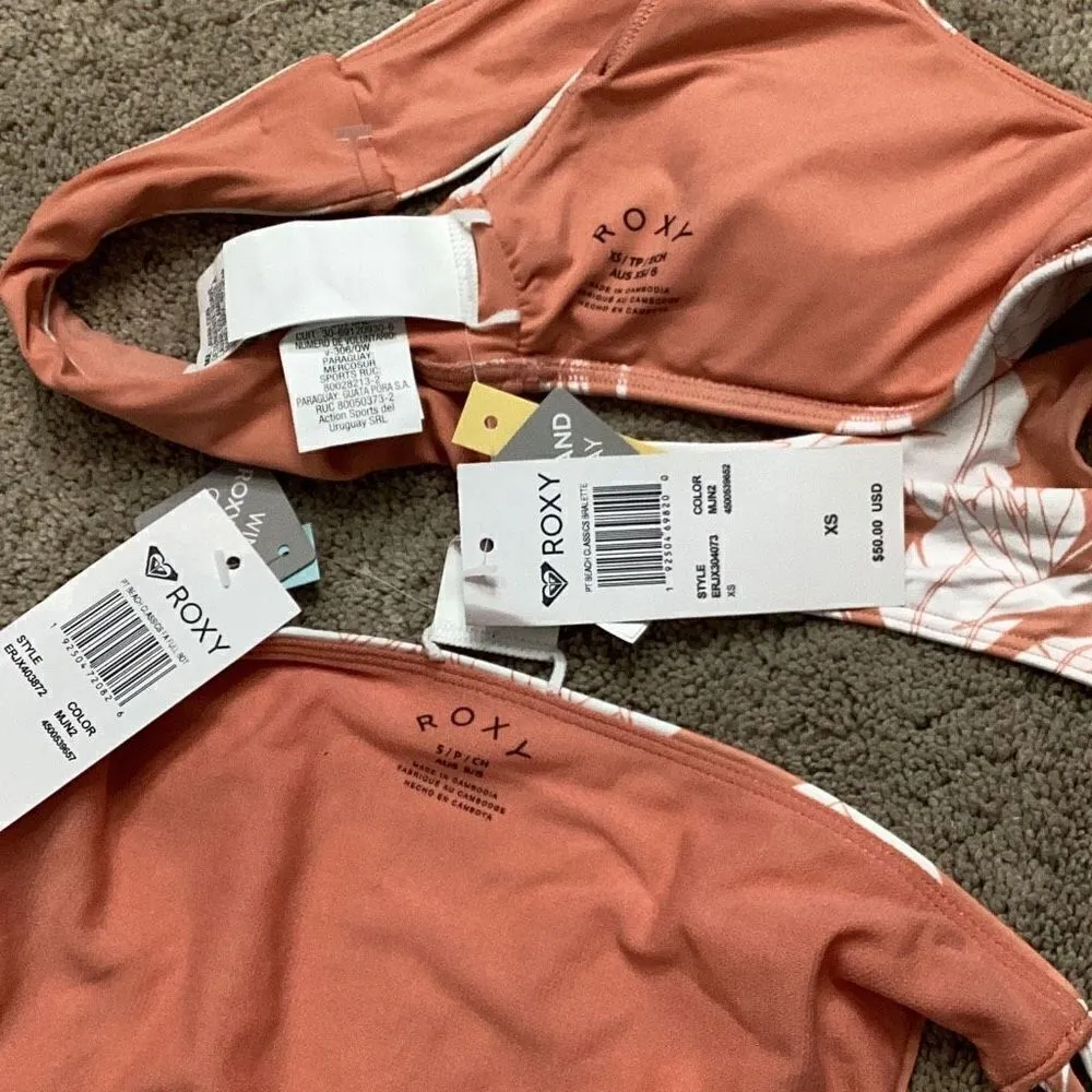 New. ROXY tropical bikini. XS-top/S-bottom - Image 10