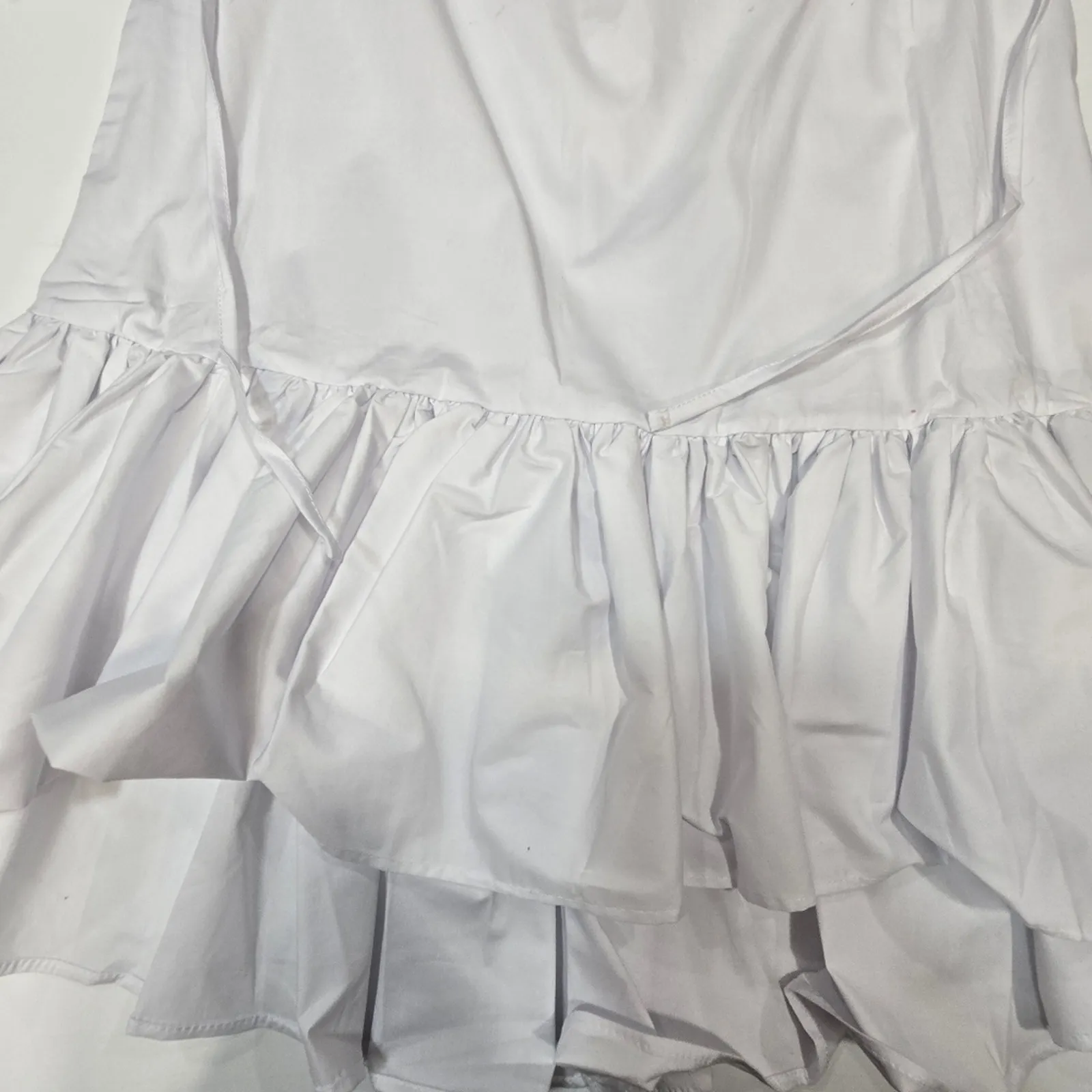 LPA Lani Dress in White Small - Image 4