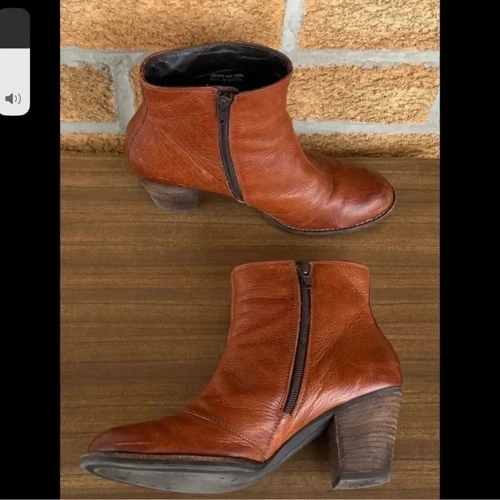 Paul Green Saddle Lea Natick Ankle Boot sz 9 - Image 13