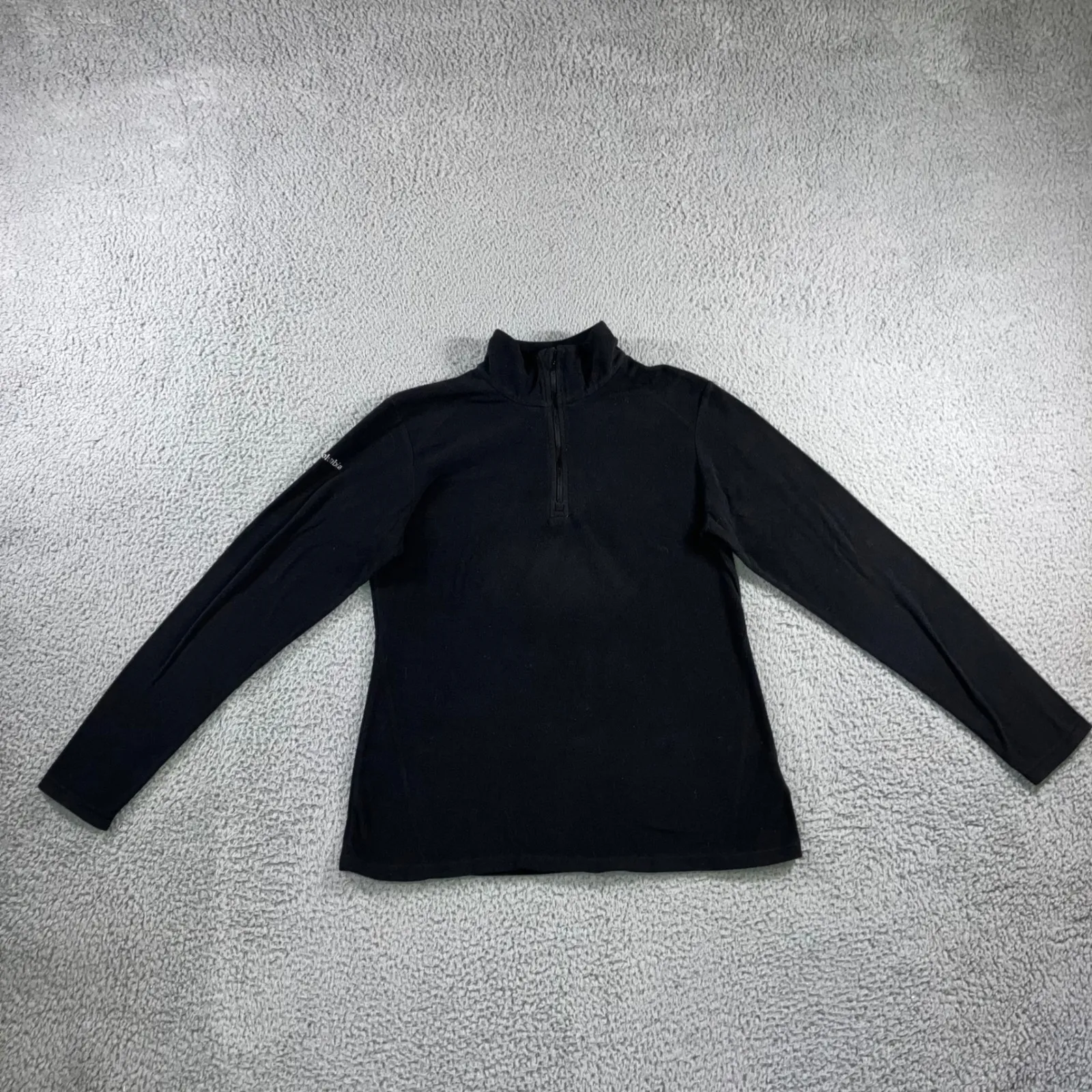 Columbia 1/4 Zip Jacket Women Large Fleece Long‎ Sleeve Outdoor Classic Active - Image 2