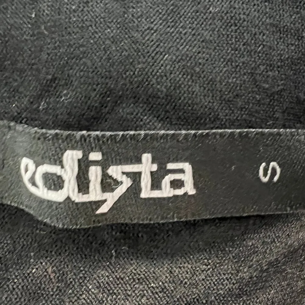 Eloista Early 2000s Retro Floral Mesh Womens Top Small Fairygoth Whimsigoth Chic - Image 5