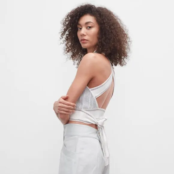 Club Monaco Raeni Knit‎ Halter Top - Image 2