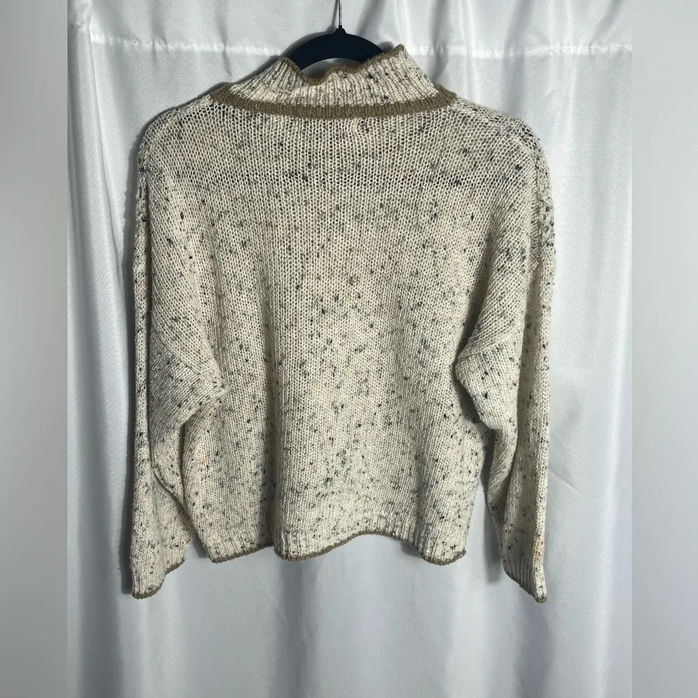 Vintage 90s Floral Knit Sweater by Patsy’s Place Cozy Cottagecore Vibes Size L Size L - Image 2