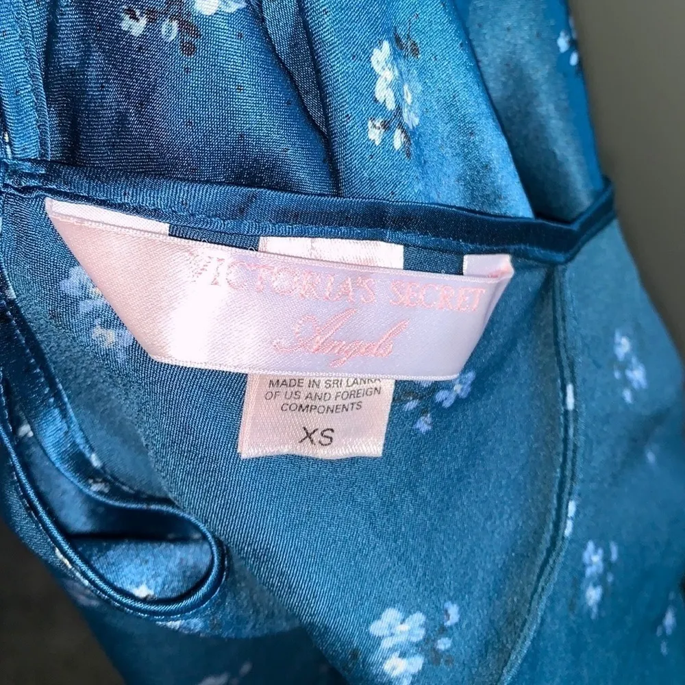 Victoria’s Secret Angels Floral Satin Slip Dress - Image 7