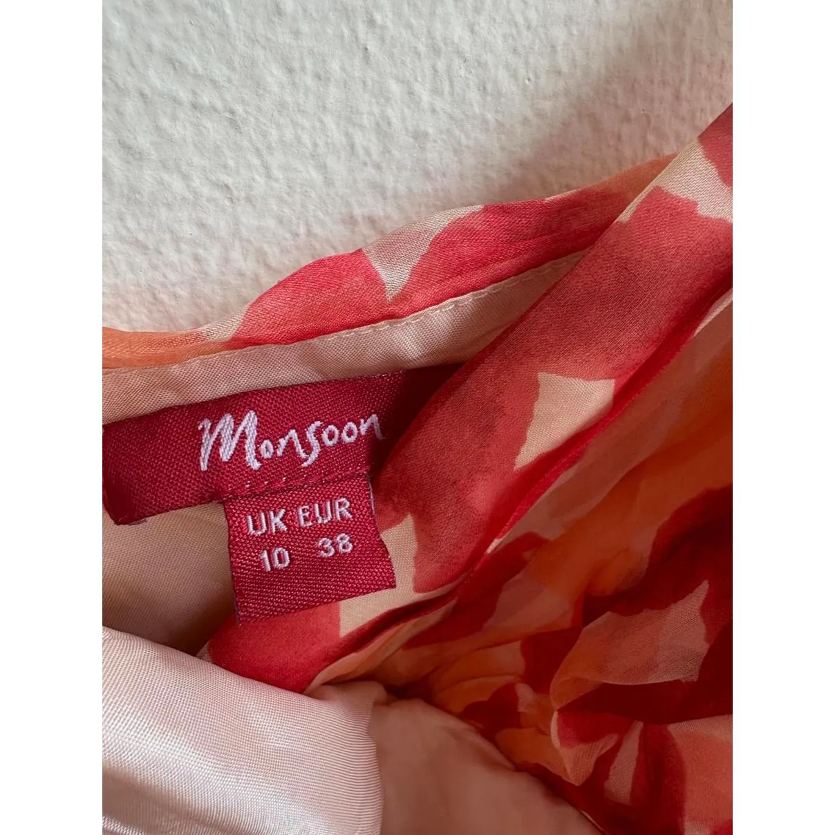 Monsoon Orange and Pink Cami - Image 4