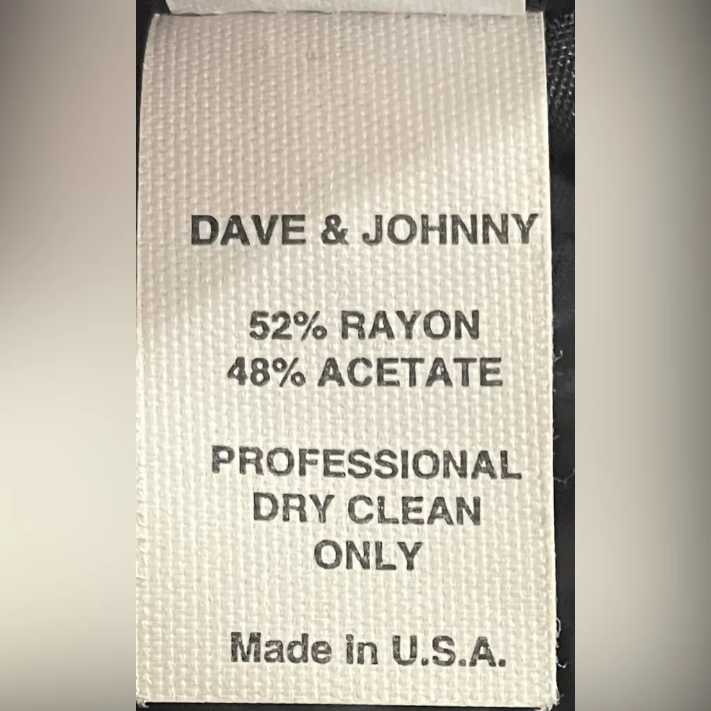 Dave & Johnny- Black with Demand Neckline Backless Dress Size 9-10 - Image 6