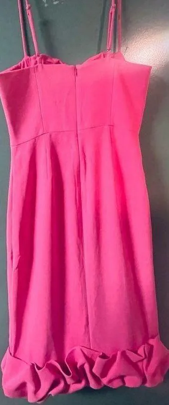 Roja midi dress in hot pink Size M - Image 6